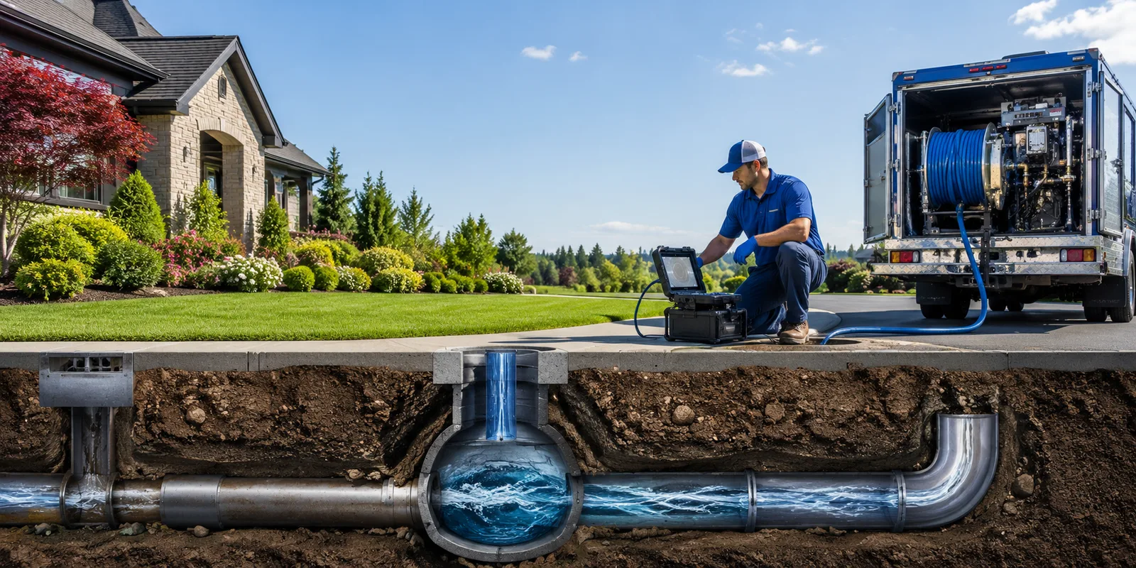 Drainage restoration information for Clarksville, IN